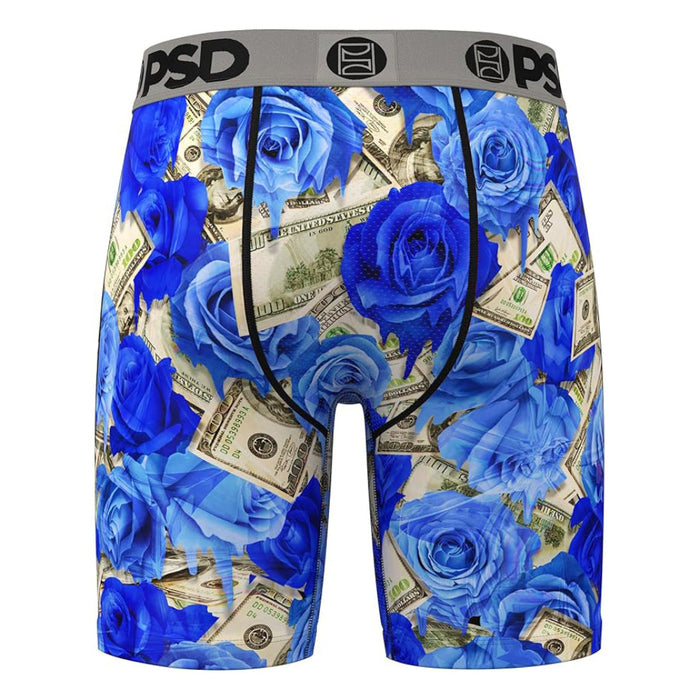 PSD Men's Multicolor Ro$Es Melt Boxer Briefs Large Underwear - 224180021-MUL-L
