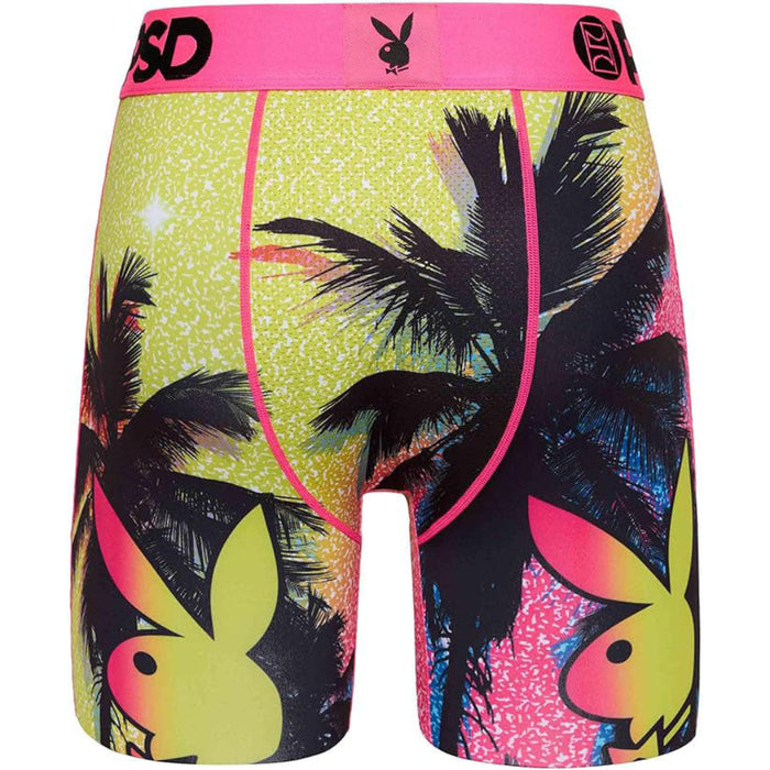 PSD Men's Multicolor Playboy Beach Club Boxer Briefs Medium Underwear - 124180093-MUL-M