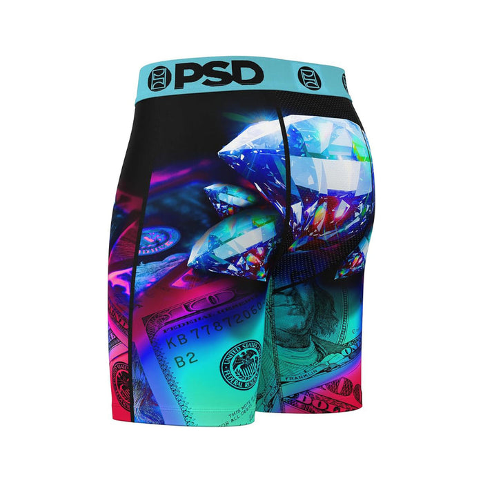 PSD Men's Multicolor Diamond Pentad Boxer Briefs Large Underwear - 125180054-MUL-L