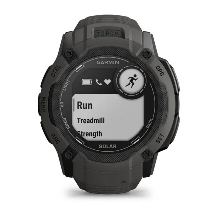 Garmin Instinct 2X Moss Built-in Flashlight Solar Charging Capability Multi-Band GNSS Rugged GPS Smartwatch - 010-02805-15