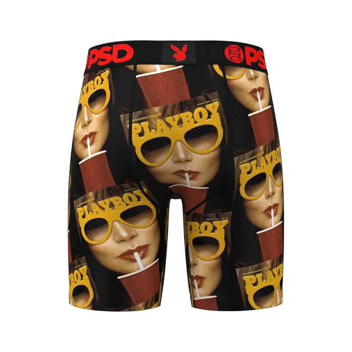 PSD Men's Multicolor Playboy Stunna Boxer Briefs Medium Underwear - 424180211-MUL-M