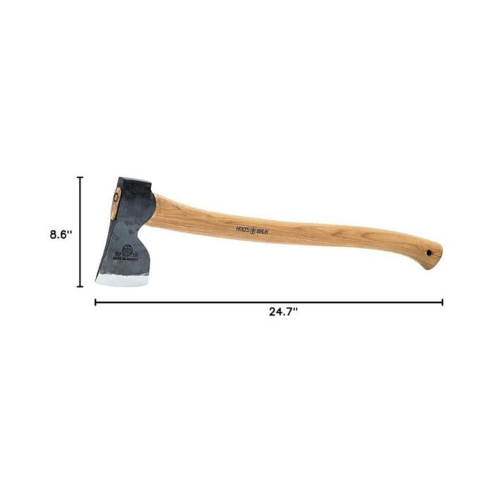 Hults Bruk Silver Black Akka Foresters Premium Outdoor Axe - 840772