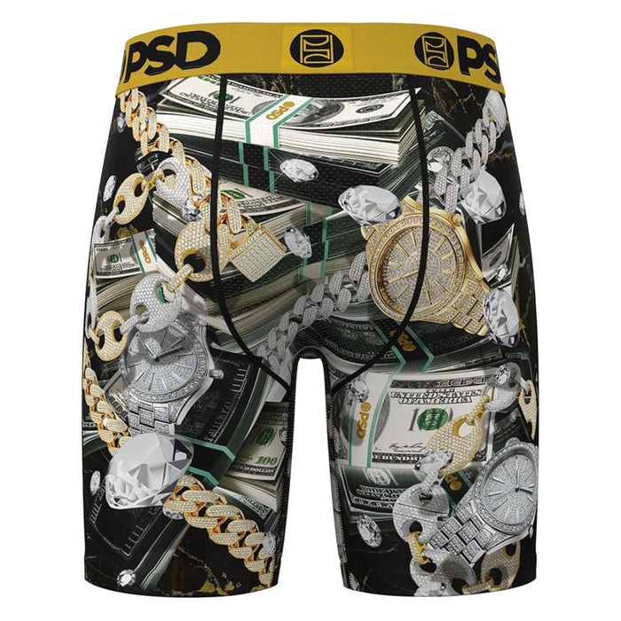 PSD Men's Multicolor Icy Benjis Boxer Briefs Large Underwear - 125180062-MUL-L