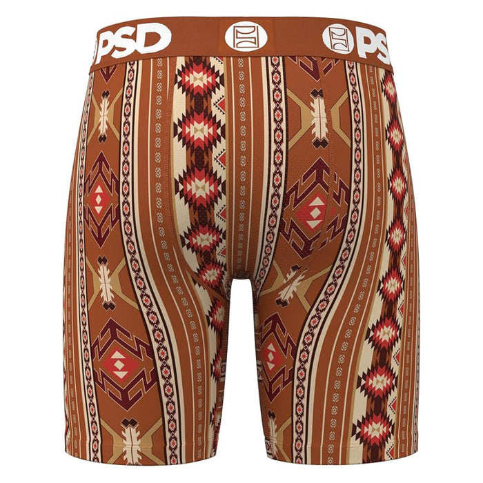 PSD Men's Multicolor Aztec Dust Boxer Briefs Small Underwear - 125180219-MUL-S
