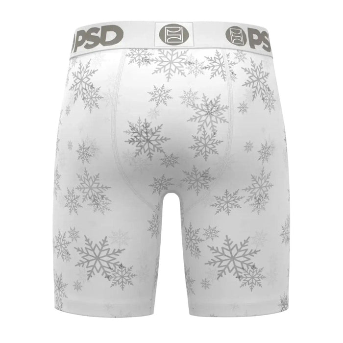 PSD Men's Multicolor Snowflake Modal Boxer Briefs Large Underwear - 424180074-MUL-L