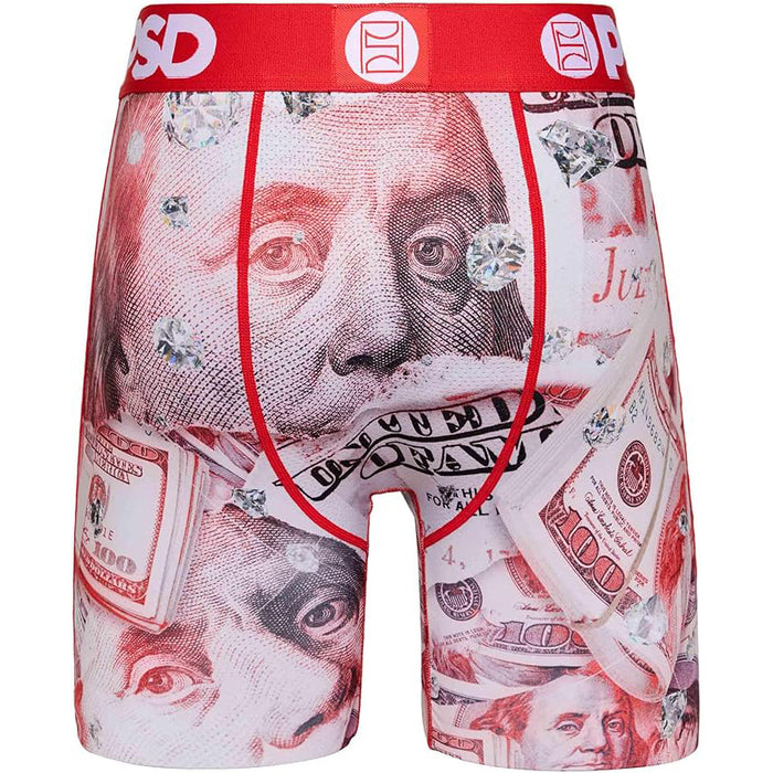PSD Men's Multicolor Hunned Boxer Briefs Small Underwear - 124180002-MUL-S