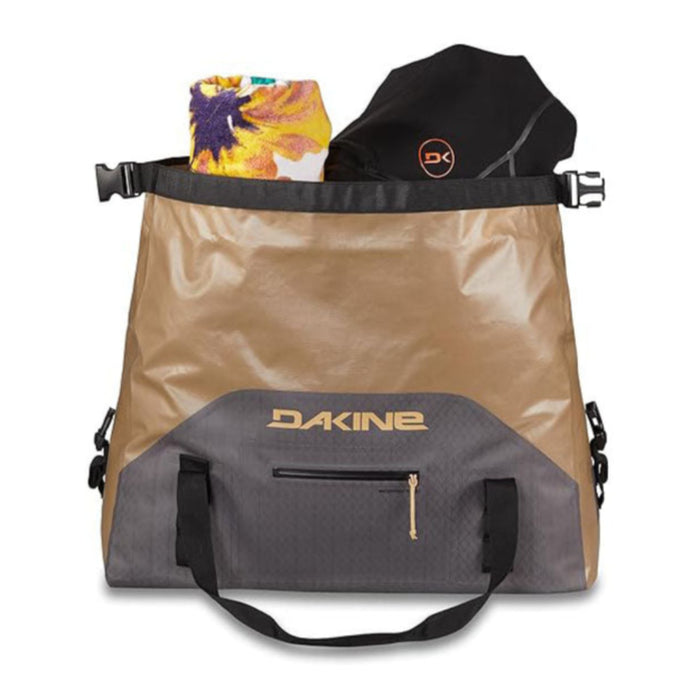 Dakine Unisex Castlerock/Stone One Size Cyclone Wet/Dry Rolltop Duffle 60L Bag - 10004073-CASTLEROCK/STONE