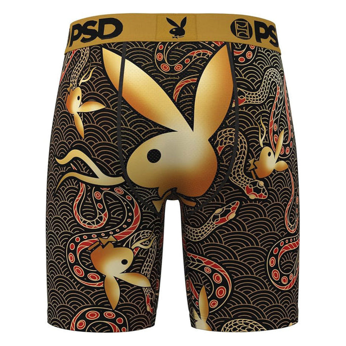 PSD Men's Multicolor Playboy Snake Boxer Briefs Extra Large Underwear - 425180012-MUL-XL