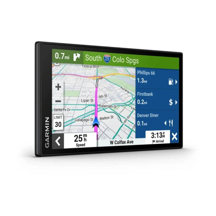 Garmin DriveSmart 66 Unisex Black Bright Crisp High-Resolution Maps And Garmin Voice Assist 6-Inch Car GPS Navigator - 010-02469-00
