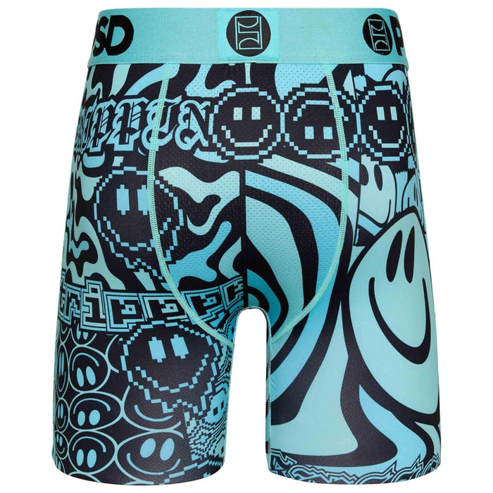 PSD Men's Multicolor Trippin Boxer Briefs Extra Large Underwear - 124180036-MUL-XL