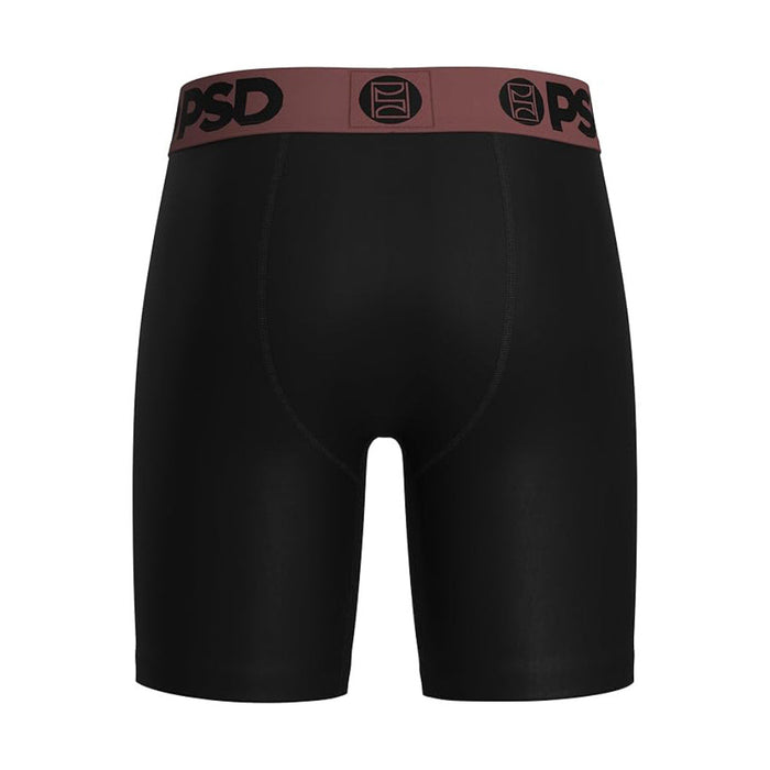 PSD Men's Black Rose Gold Solid Luxe Modal Boxer Briefs Extra Large Underwear - 125180247-BLK-XL