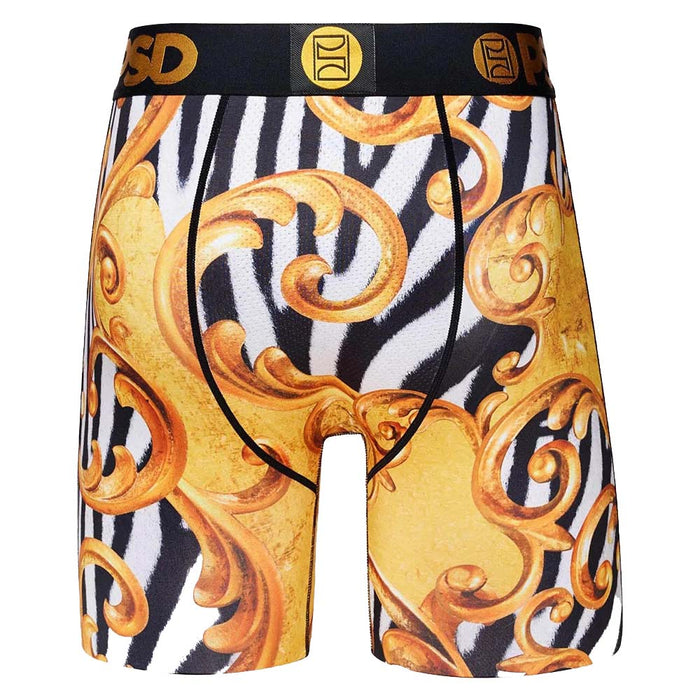 PSD Men's Multicolor Animal Kingdom Boxer Briefs Small Underwear - 322180052-MUL-S