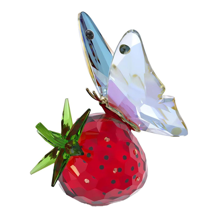 Swarovski Kid Idyllia Butterfly And Strawberry Figurine - 5666846