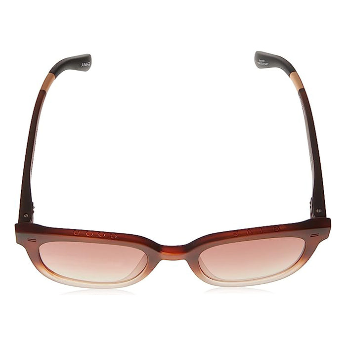 TOMS Women's Matte Ombre Non-Polarized Lens Juniper Round Sunglasses - 10017407