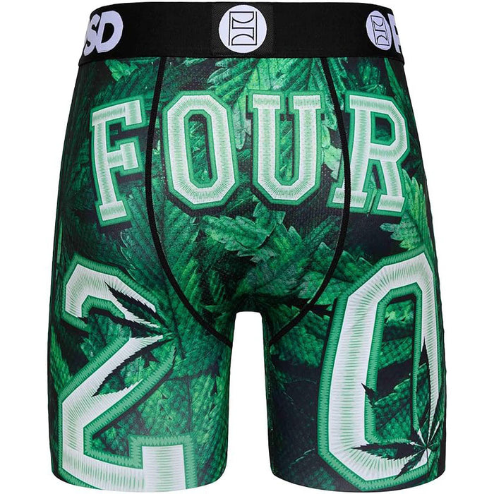 PSD Men's Multicolor 420 Baller Boxer Briefs Extra Large Underwear - 124180033-MUL-XL