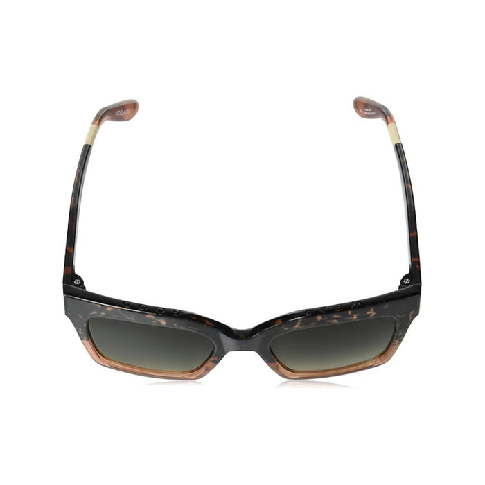 TOMS Women's Blonde Tort Apricot Crystal Fade Frame Olive Gradient Lens Jett Square Sunglasses - 10020982