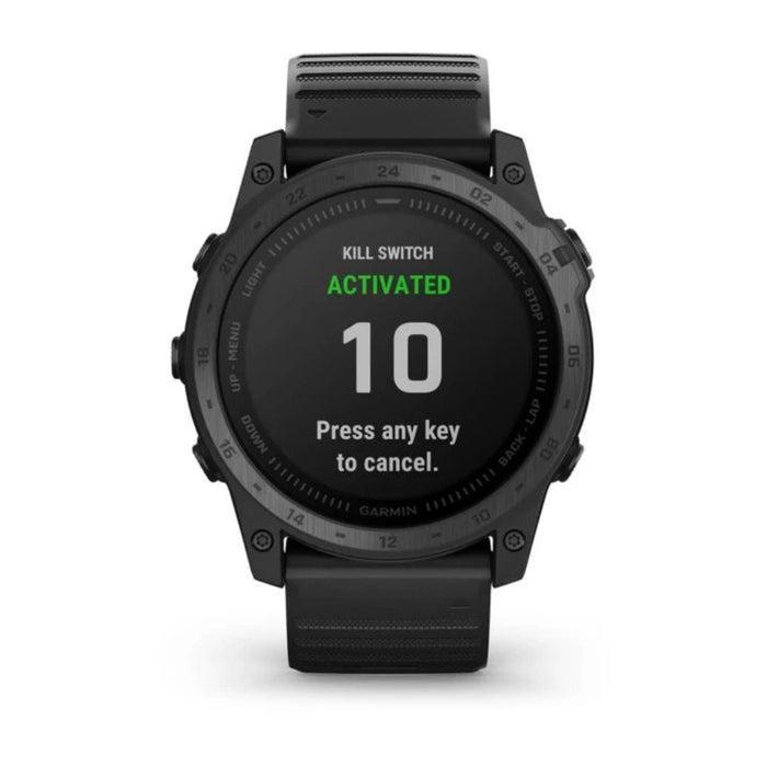 Garmin tactix 7 Standard Edition Silicone Band Ruggedly Built Premium Tactical GPS Smart Watch - 010-02704-00