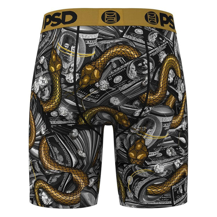 PSD Men's Multicolor Mamba Money 7 Inch Inseam Moisture-Wicking 4-Way Stretch Boxer Briefs Medium Underwear - 424180047-MUL-M