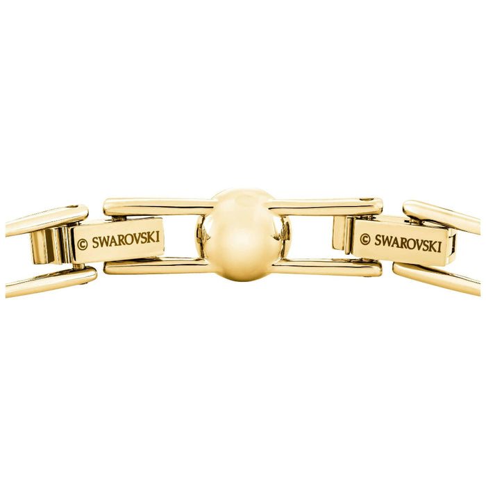 Swarovski Women's Clear Crystals with Gold Tone Finish Angelic Tennis Bracelet - 5505469