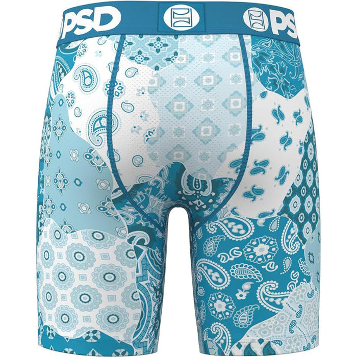 PSD Men's Multicolor Bandana Cool Boxer Briefs Medium Underwear - 224180055-MUL-M