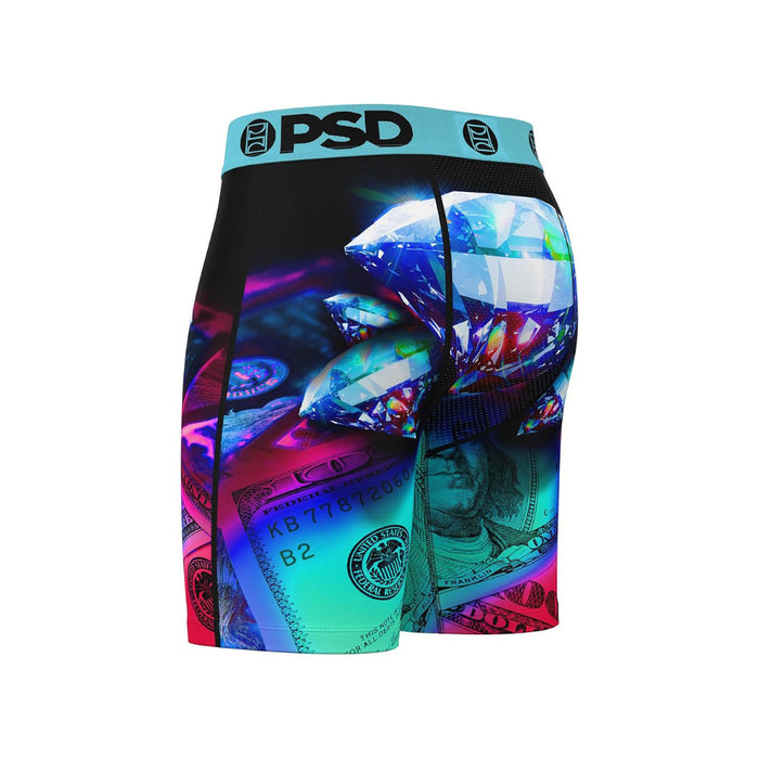 PSD Men's Multicolor Diamond Pentad Boxer Briefs Medium Underwear - 125180054-MUL-M