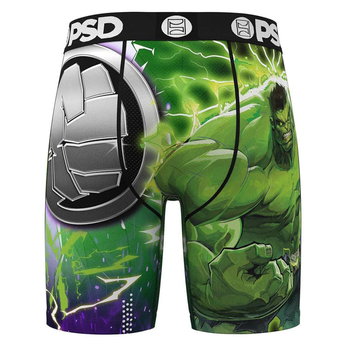 PSD Men's Multicolor Marvel Hulk Silver Boxer Briefs Medium Underwear - 425180116-MUL-M
