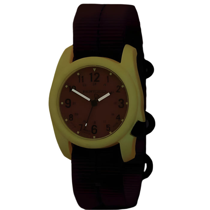 Bertucci DX3 Plus Unisex Tangerine Dial Tangerine DashLine Nylon Band Analog Japanese Quartz Watch - 11135