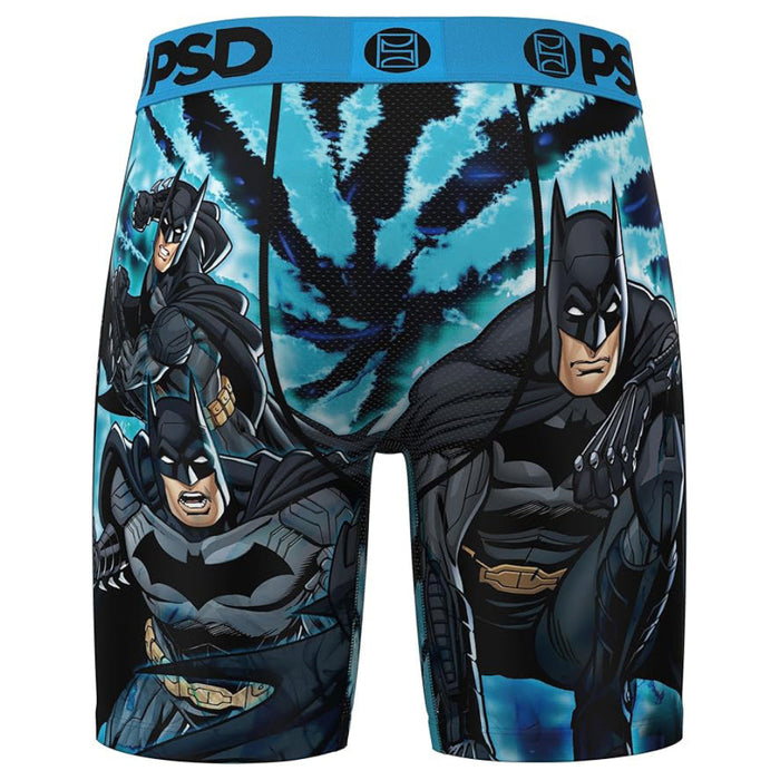 PSD Men's Multicolor Batman Dye Boxer Briefs Small Underwear - 224180076-MUL-S