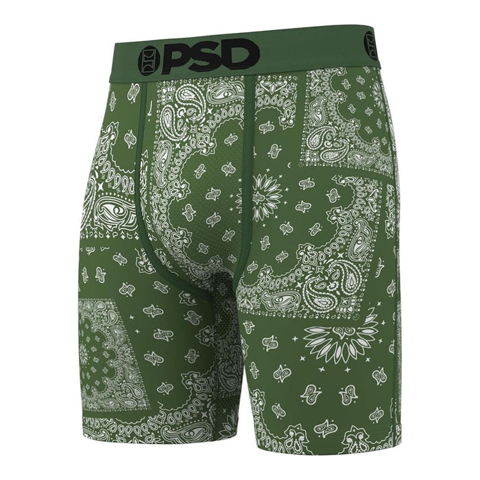 PSD Men's Multicolor Dark Bandana 3-Pack Boxer Briefs Large Underwear - 325180113-MUL-L