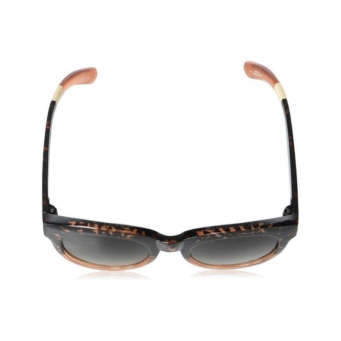 TOMS Women's Blonde Tort Apricot Crystal Fade Frame Olive Gradient Lens Florentin Round Sunglasses - 10020983