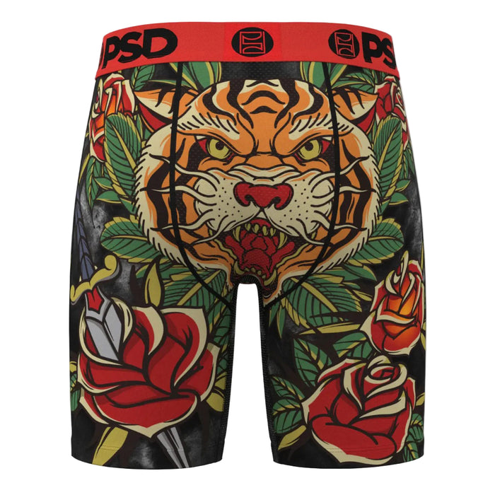 PSD Men's Multicolor Tiger Strength Boxer Briefs Extra Large Underwear - 425180070-MUL-XL