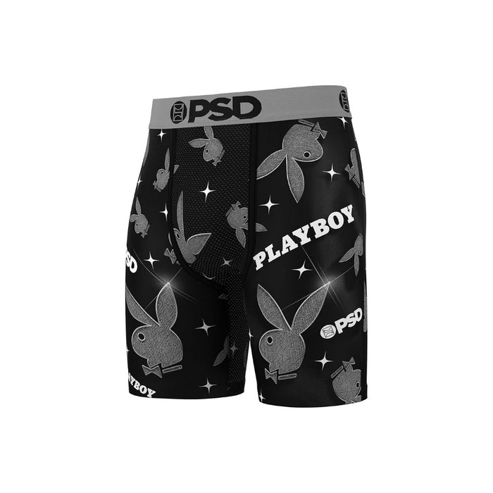 PSD Men's Multicolor Playboy Lux 3 Pack Boxer Briefs Extra Large Underwear - 424180109-MUL-XL