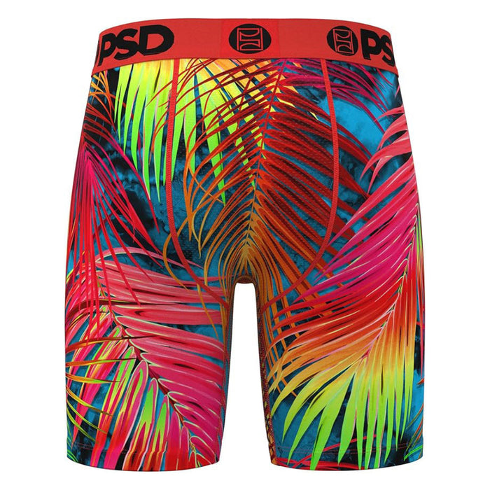 PSD Men's Multicolor Mystic Palms Boxer Briefs Medium Underwear - 425180039-MUL-M