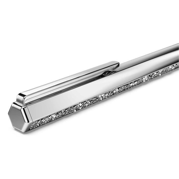 Swarovski Unisex Silver Tone Chrome Plated Crystal Shimmer Ballpoint Pen - 5668056