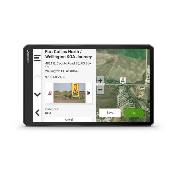 Garmin RV 895 Unisex Black 8-Inch RV MT-S GPS Navigator - 010-02748-00