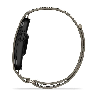 Garmin French Gray Unisex CIRQA™ No Subscription S-M Screenless Health & Fitness Tracker Smart Band - 010-04675-11
