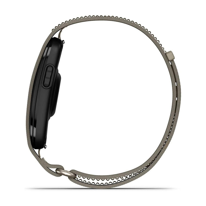 Garmin French Gray Unisex CIRQA™ No Subscription L-XL Screenless Health & Fitness Tracker Smart Band - 010-04675-01