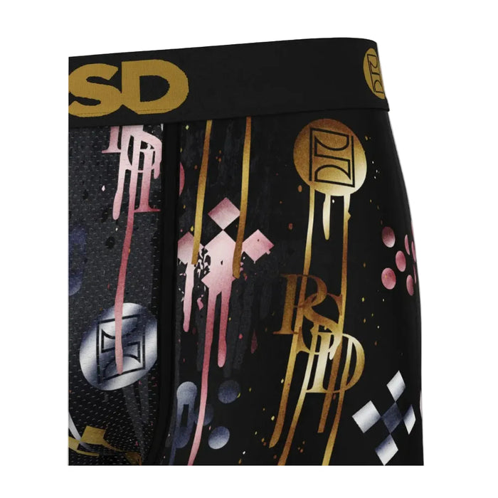 PSD Men's Multicolor Dark Metal Luxe Boxer Briefs Small Underwear - 424180052-MUL-S