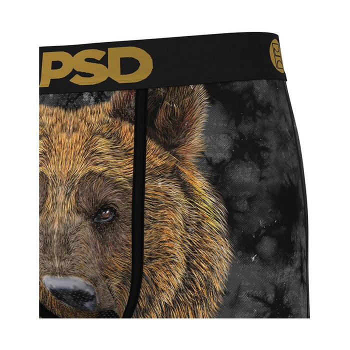 PSD Men's Multicolor Grizz Boxer Briefs Small Underwear - 424180063-MUL-S