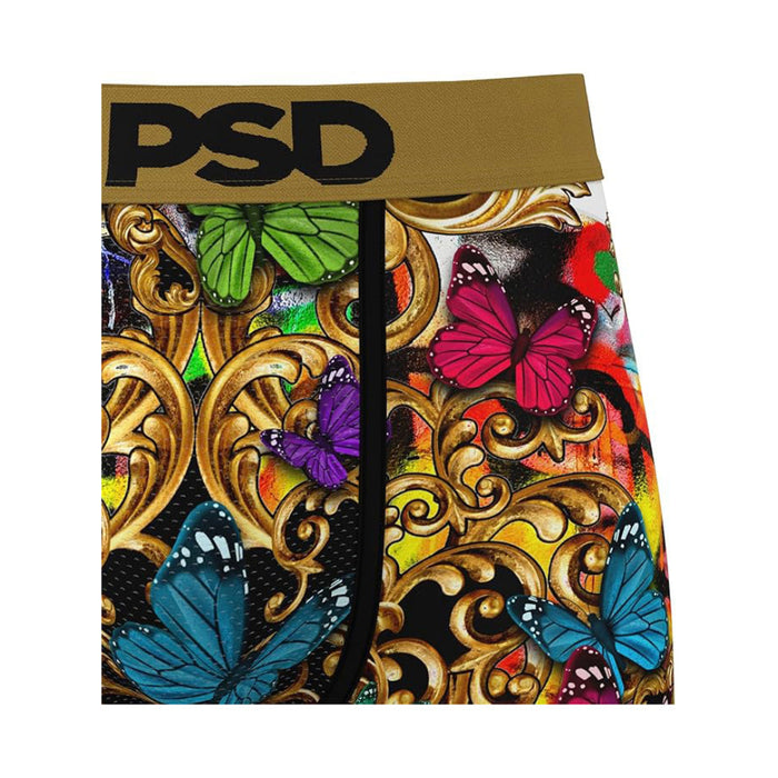 PSD Men's Multicolor Surreal Fly Boxer Briefs Medium Underwear - 324180075-MUL-M