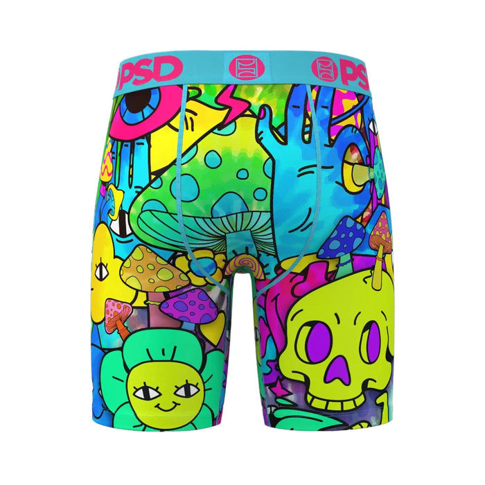 PSD Men's Multicolor Ego Death Boxer Briefs Medium Underwear - 324180068-MUL-M