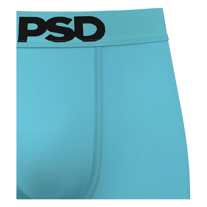 PSD Men's Light Blue Caribbean Sld Boxer Briefs Medium Underwear - 224180097-LTB-M
