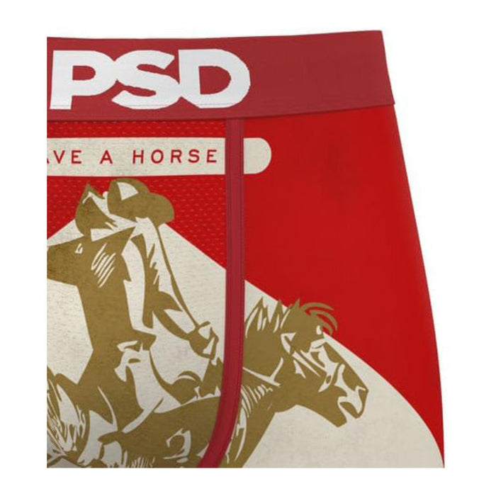 PSD Men's Multicolor Ride A Cowboy Boxer Briefs Extra Large Underwear - 225180112-MUL-XL