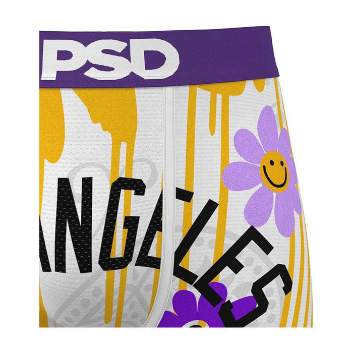 PSD Men's Multicolor La Daisies Boxer Briefs Large Underwear - 325180087-MUL-L