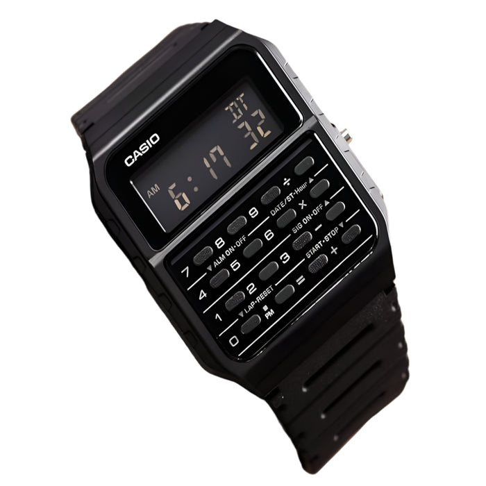 Casio Unisex Black Dial Resin Band Digital Quartz Watch - CA-53WF-1DBF