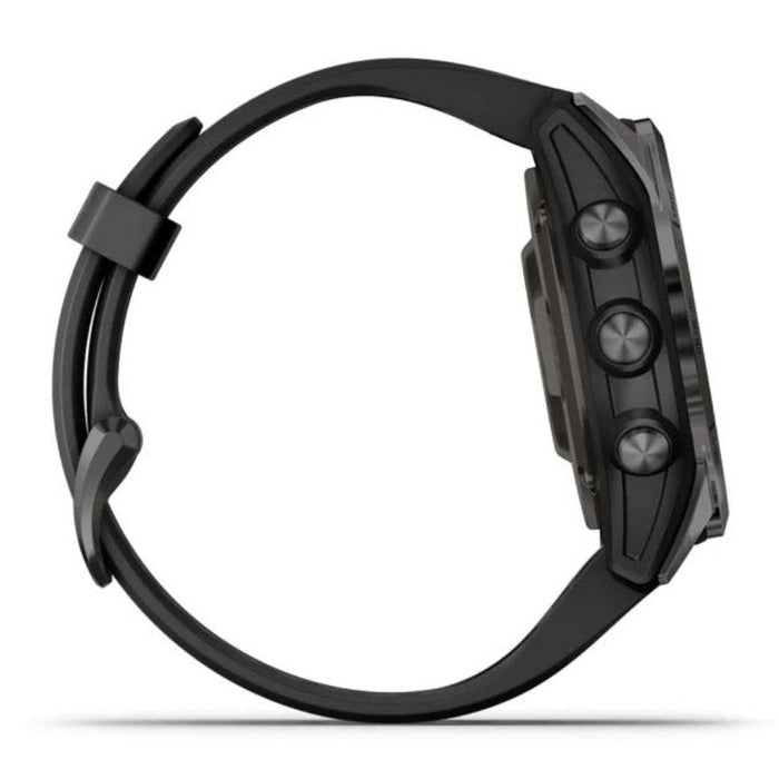 Garmin epix Pro (Gen 2) Sapphire Edition 42mm Black Advanced Training Technology Built-in Flashlight High Performance Smartwatch - 010-02802-14