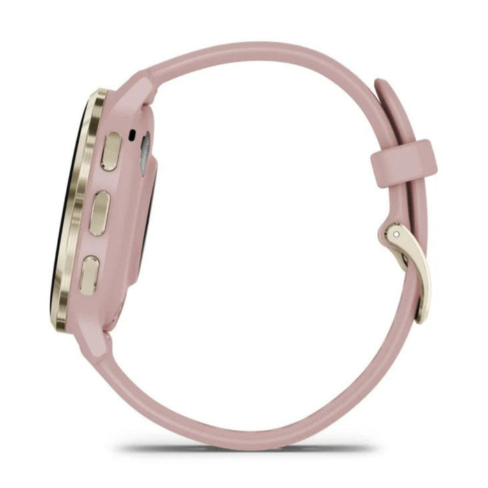 Garmin Venu 3S Dust Rose AMOLED Display Advanced Health and Fitness Features Up to 10 Days of Battery GPS Smartwatch - 010-02785-03