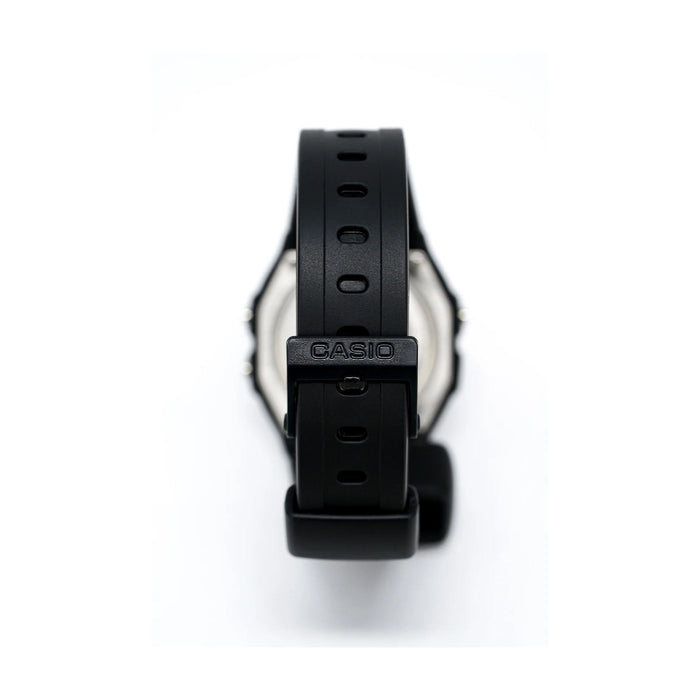 Casio Men's Gray Dial Black Resin Band Digital Quartz Watch - W-59-1VQD