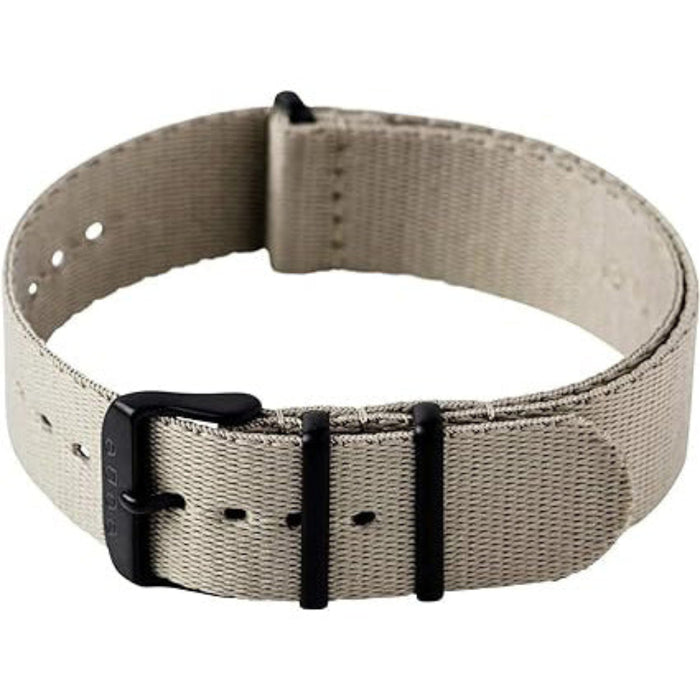 Eone Unisex Black Dial Biege Nylon Band Analog Bradley Apex Swiss Quartz Watch - APEX-N-BIEGE