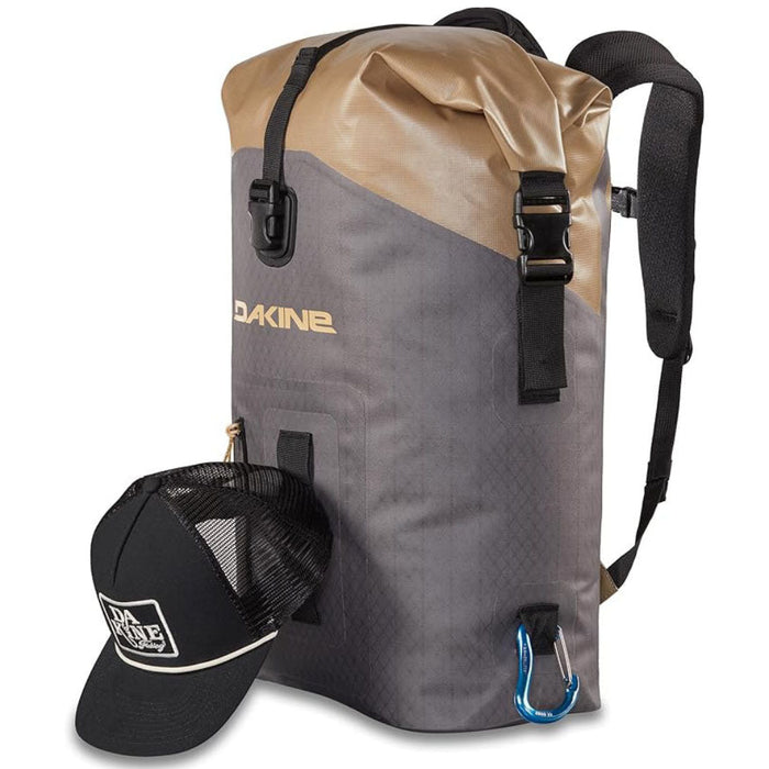 Dakine Unisex Castlerock/Stone One Size Cyclone Wet/Dry Rolltop 34L Backpack - 10004071-CASTLEROCK/STONE